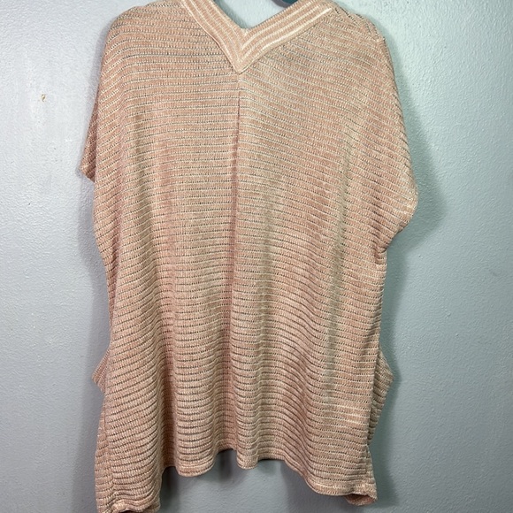 NWT BCBGeneration Rose Smoke Open Front Blanket Knit Sleeveless Cover-Up XS - Picture 11 of 12